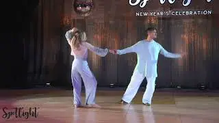 Spotlight New Year's Celebration 2025/2026 Pro Am Novice Routine Zoe Osborn with Jesse Lopez