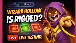 LIVE 🔴 Wizard Hollow Is Rigged?! Testing Until We Get Reward!