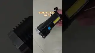 SENTER LED CHARGER #racunshopee #racuntiktokshop #senterLED #sentertangan #senter