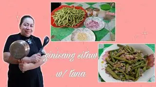 How to make Ginisang Sitaw With Tuna | Vlog #23