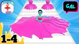 Battle Ballet Game All Levels Walkthrough Gameplay iOS,Android Mobile Update New Pro Max Level 1 - 4