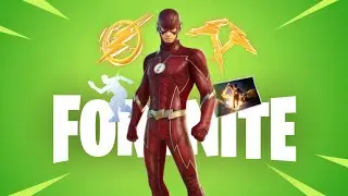 Flash Barry Allen FORTNITE Skin DC SERIES OUTFIT | The Flash Bundle Fortnite Barry Allen Skin