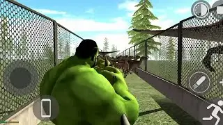 Hulk vs dinosour | Fight | Coin collect |indian bikes driving 3d 