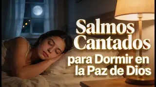 Salmos Cantados para Dormir en la Paz de Dios 🌙🙏 | Oración Nocturna y Descanso Espiritual #jesus