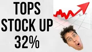 TOPS Stock gapping up 32% in after hours