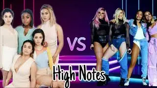 FIFTY HARMONY VS LITTLE MIX ( HIGH NOTES, LIVE SHOWS, ACOUSTIC)