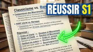 Histoire des idées et des arts S1 examen corrigéامتحان مع التصحيح#étudesfrançaises #s1 