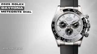 Unboxing Rolex Daytona 2025 | Meteorite Dial White Gold Oysterflex | Ref. 126519LN |
