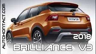 2018 Брилианс V3, кроссовер после обновления. SUV Brilliance V3. Скидки в описании