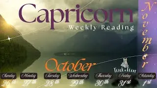 Козерог 🫨Кто-то очень хочет поговорить с 🫵Вами! 💥Еженедельное чтение с воскресенья 26 октября по ...