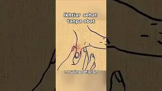 Ikhtiar sehat tanpa obat dengan 10 titik pijat #akupuntur