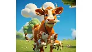 Tamil rhymes about cow (@kidsstories_DD )