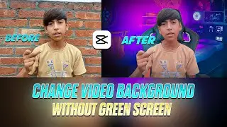 Change Professional Video Background In CapCut 🥵 ||