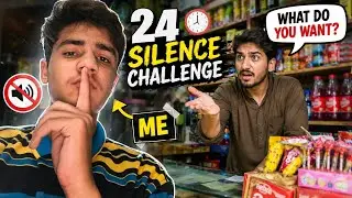 24 hours silence 🤐 challenge 