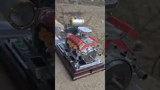 🔥 Powerful CISON V8 Engine,Do You Like It?#v8