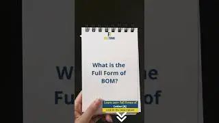 What is the Full Form of BOM? | BOM की फुल फॉर्म क्या है? #shorts #fullforms