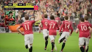 Golazo de oro Michael Owen tras jugada de lujo de George Best - eFootball 2026