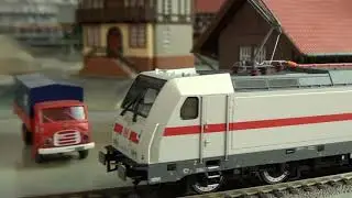 🇩🇪  BRAWA 43900 H0 BOMBARDIER TRAXX BR 146.5 DB from IC 2850-2876 WITH ZIMO DECODER