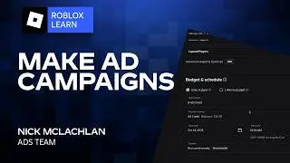 Как создать рекламную кампанию с помощью Roblox Ads Manager