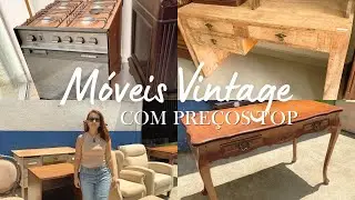 TOUR NUMA LOJA IMPRESSIONANTE DE MÓVEIS VINTAGE COM PREÇOS BEM ATRATIVOS