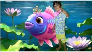 Machli Jal Ki Rani Hai Nursery Rhyme | Beautiful Jungle Talab Story for Kids | 3D Cartoon Animation 
