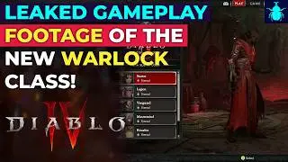 Diablo 4: Утекли кадры игрового процесса нового класса Чернокнижник!