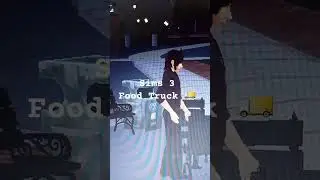 Фургончик с едой в Sims 3 🚚