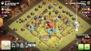 TH10 Electro Dragon Attack Strategy |Town Hall 10 War Attack - Clash Of Clans