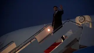 JD Vance returns to Joint Base Andrews after visiting Minnesota