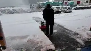 Grizzly Electric Snowblower ESF 2026 L demo