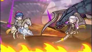 Brave and Legendary Chrom and Lucina One Turn Clear Grima LHB (Abyssal)