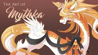 Candy Corn Queen - Dragon Speedpaint