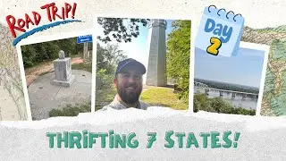 Thrifting 7 States in 4 Days - Day 2 | Missouri and Kansas 