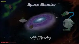 Space Shooter with GDevelop