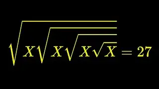 Nice Square Root Math Simplification  Find the Value of X | #maths #education #viral @maths00033