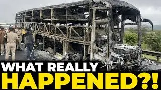 🔥 Andhra Bus Fire Tragedy 😢 | आंध्र प्रदेश बस हादसे में कई लोगों की मौत 🚍💔
