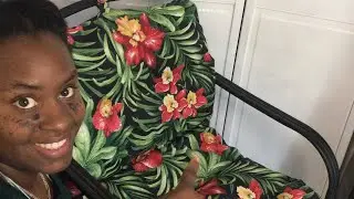 Making outdoor chair cushions