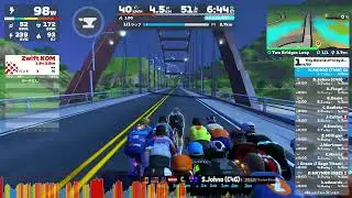 Tiny Race (2 of 4) by Zwift Insider (B) (Z1) on Loch Loop in Scotland