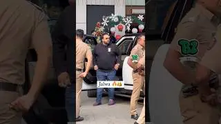 Zeeshan Siddique spotted at the private airport with tight security!
