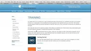 How to Access New Coach Training