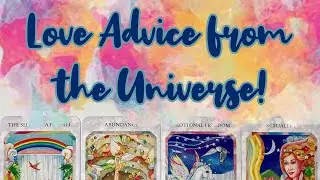 PICK A CARD 💞 Love Advice from the Universe! 💐 | Half Magic Tarot
