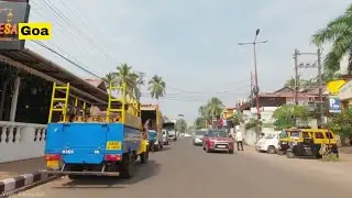 Goa Tour | Driving Through North Goa's Main Street: A Vibrant & Buzzing Experience | Goa Drive Tour