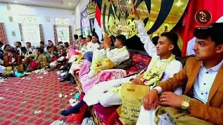 حسام صيفان جلسه سنيداريه بمحافظه عمران شاهد تفاعل العرسان والحاضرين