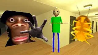 Hi My Name Is Aughh, Baldi, Scary Hand And Cockroach Nextbot Gmod