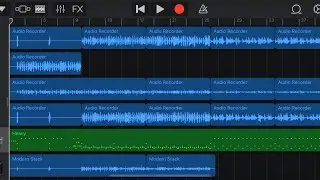 iRig HD X and GarageBand Levels