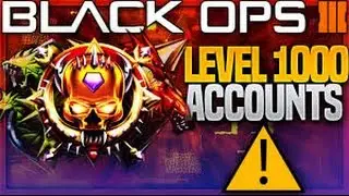 Call of Duty black ops 3 free level 1,000 account READ (DESCRIPTION)