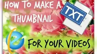 How to make a Custom thumbnail for your videos in just 5 minutes