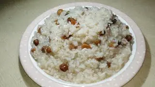 Pilaf Dulce Cu Stafide /Rețetă Rapidă de orez  Post (VEGAN)