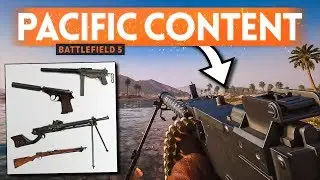4 MORE New Pacific DLC Weapons Revealed 🌊 Battlefield 5 (Update 4.6 Data Mine)