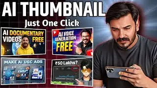 Make Pro Thumbnails With AI 😱 | Gemini + Thumbmagic Full Tutorial (2026)